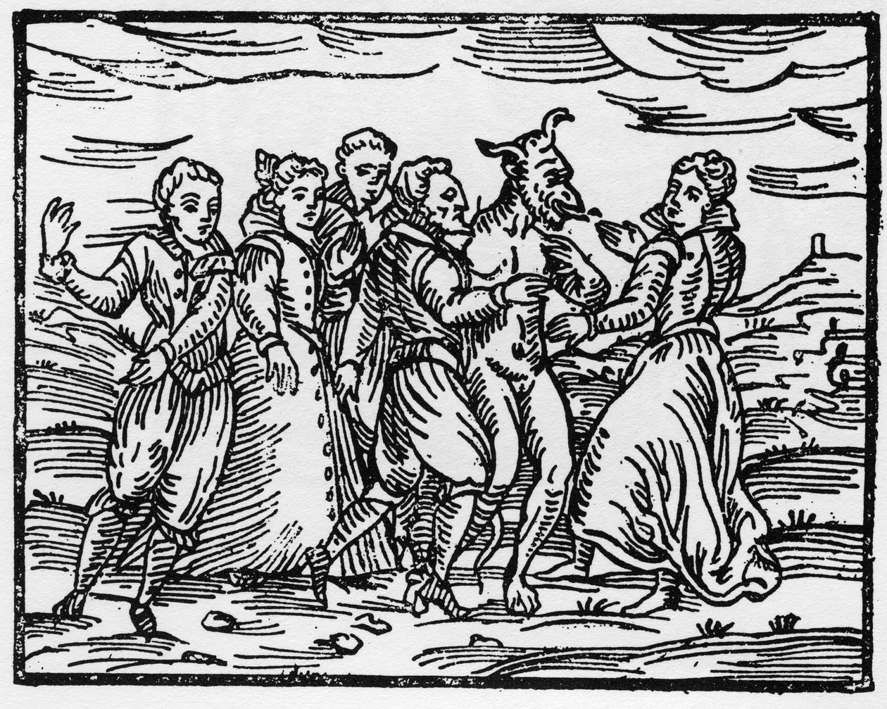 Şeytanla dans eden cadılar, Francesco Maria Guazzo tarafından hazırlanan Compendium Maleficarum