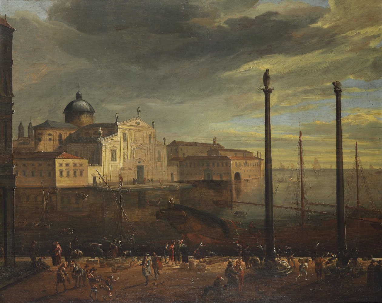 San Giorgio Maggiore Venedik by Italian School