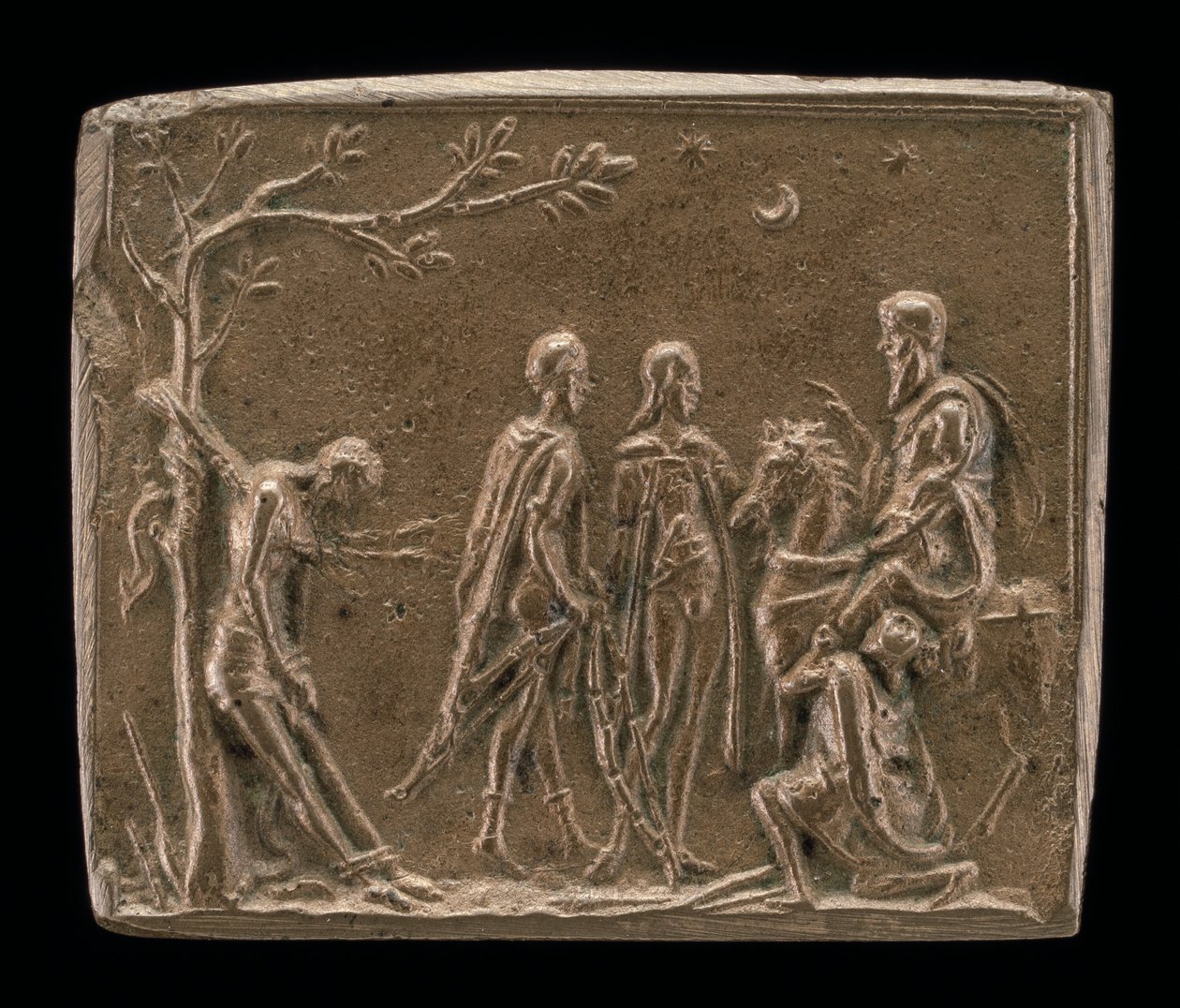 Babalarının Cesedi ile Üç Oğul by Italian 15th or 16th Century