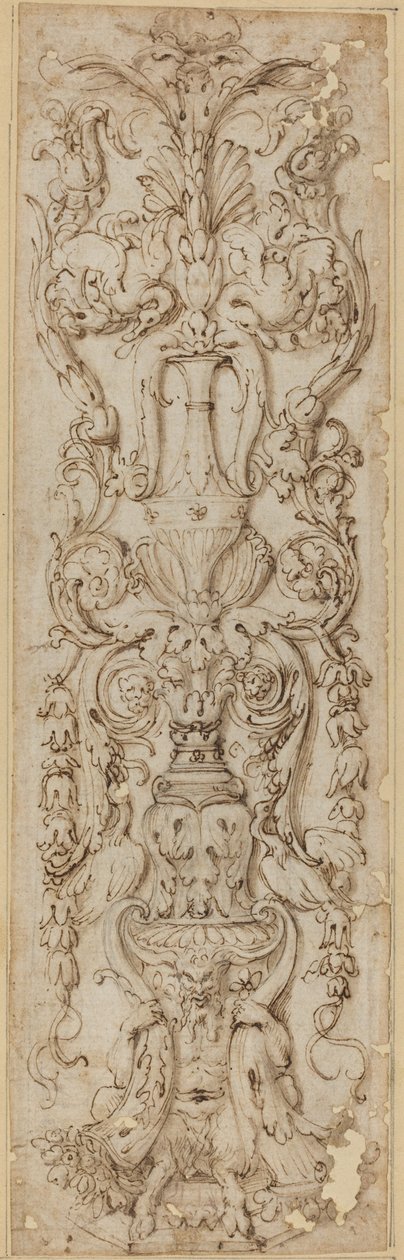 Bir Satyr ile Grotesk by Italian 16th Century