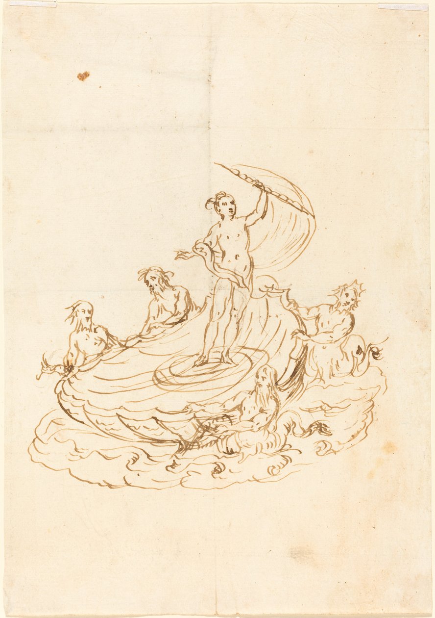 Tuzluk İçin Bir Tasarım by Italian 17th Century