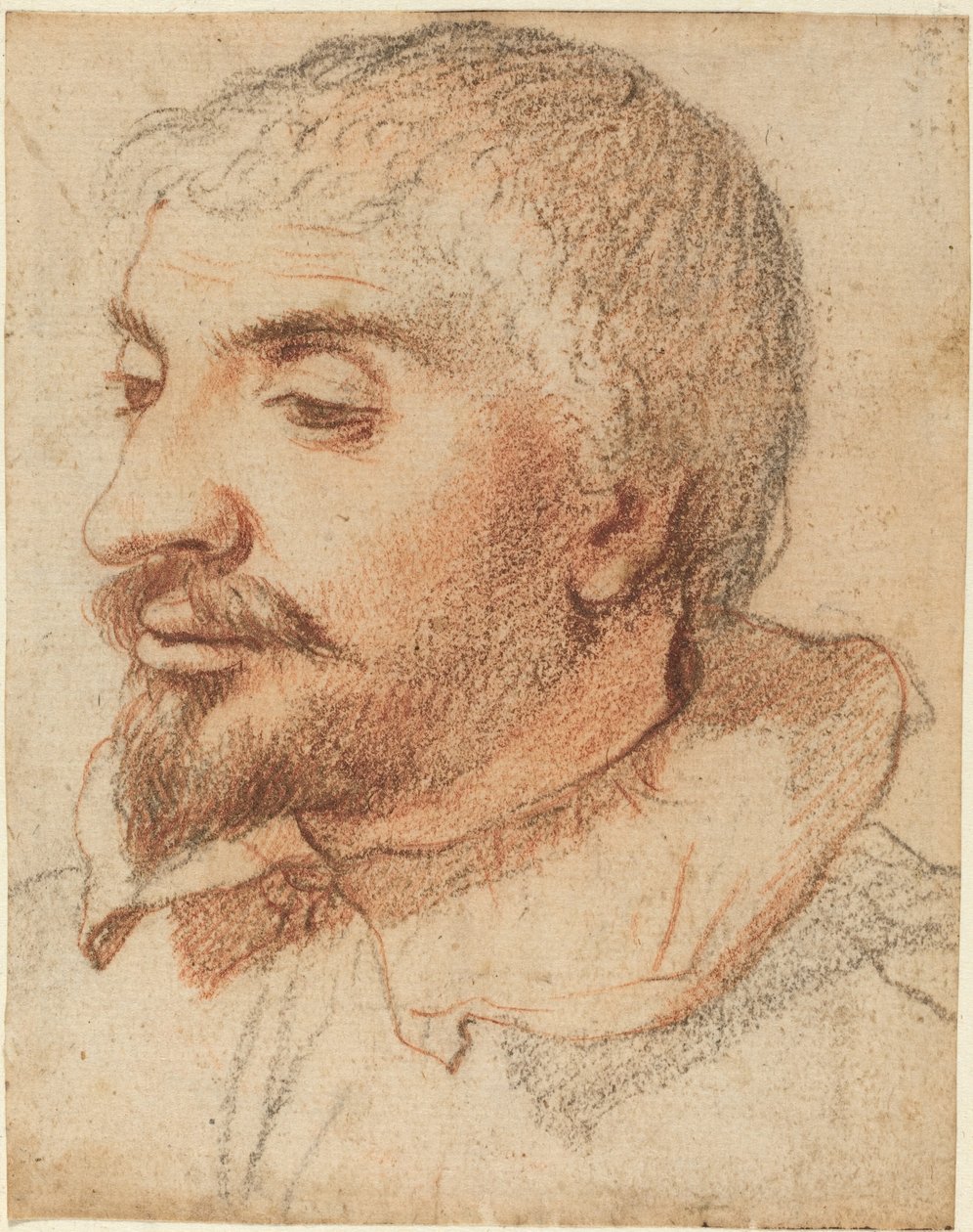 Bir Adamın Başı by Italian 17th Century