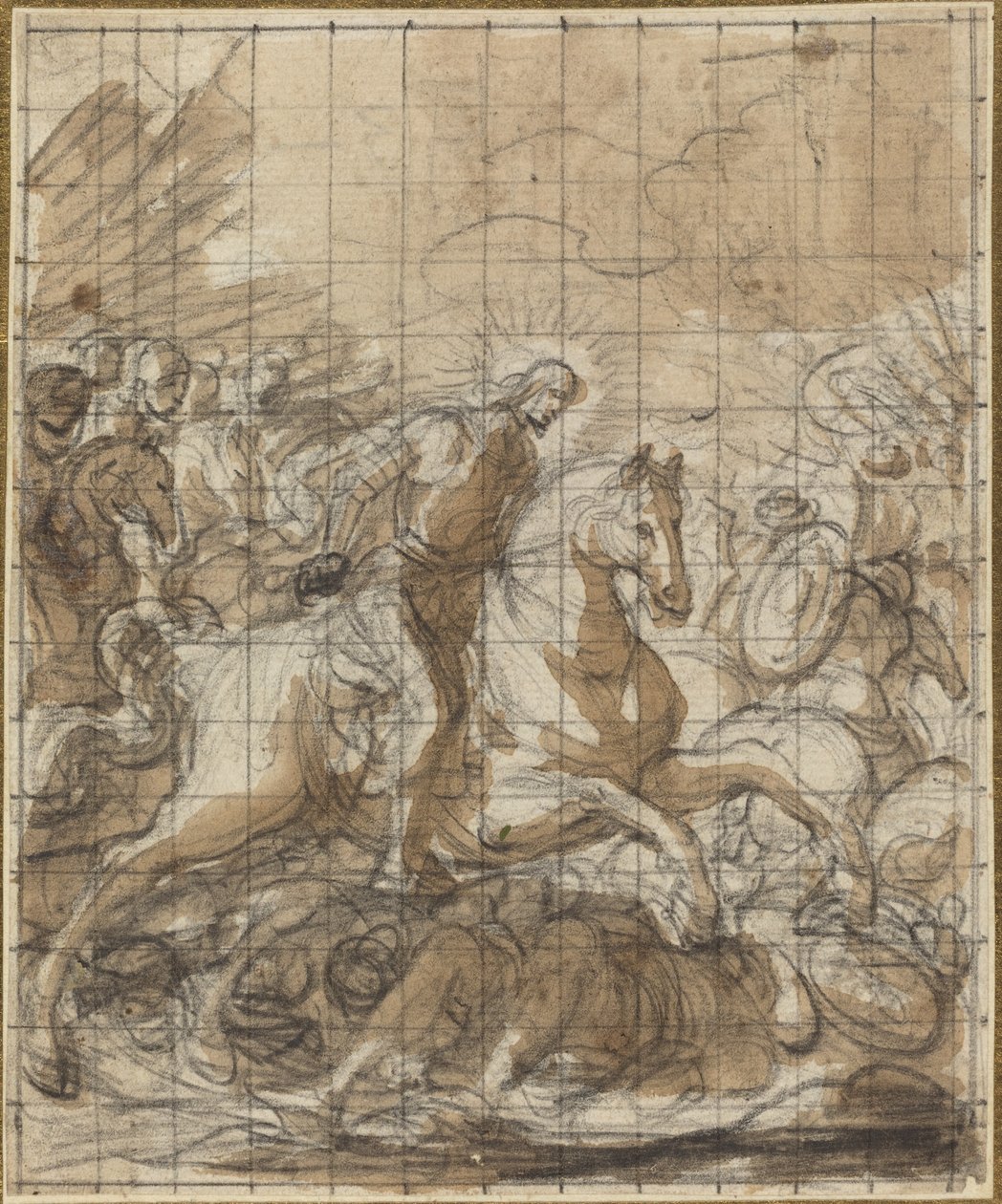 Aziz James, Kâfirleri Yeniyor by Italian 17th or 18th Century