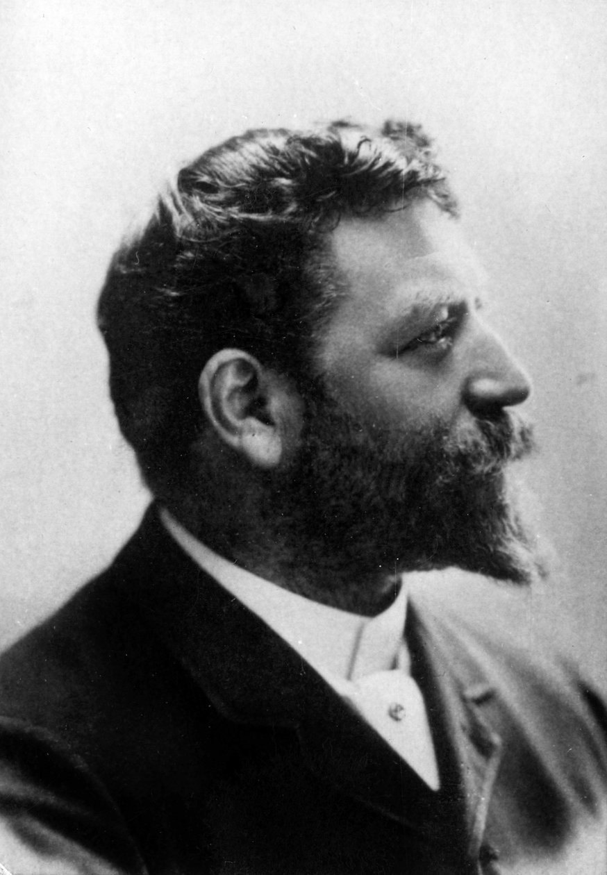 Francesco Tamagno (s/b fotoğraf) by Italian Photographer