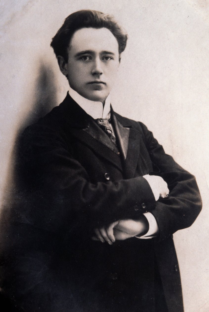 Felix von Weingartner (1863-1942) Avusturyalı besteci ve orkestra şefinin portresi by Italian Photographer