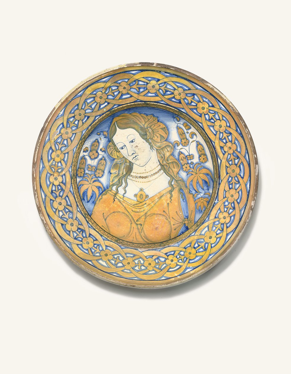 Bir Deruta Bella Donna Şarj Cihazı, c.1500-30 by Italian School