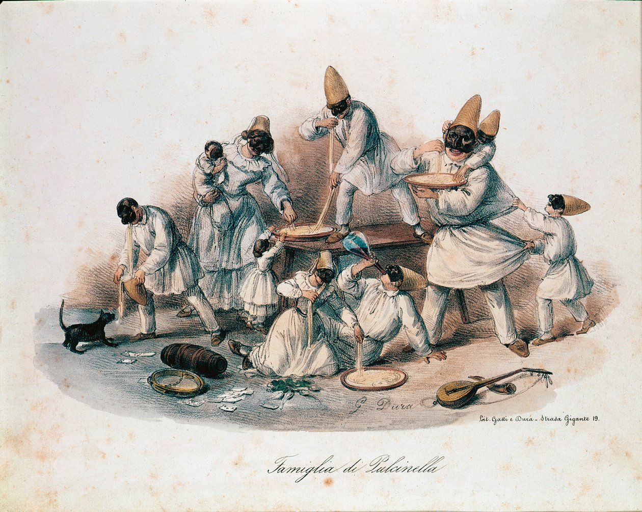 Makarna seven commedia dell