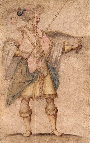 Doğulu bir asker, Floransa Okulu by Italian School