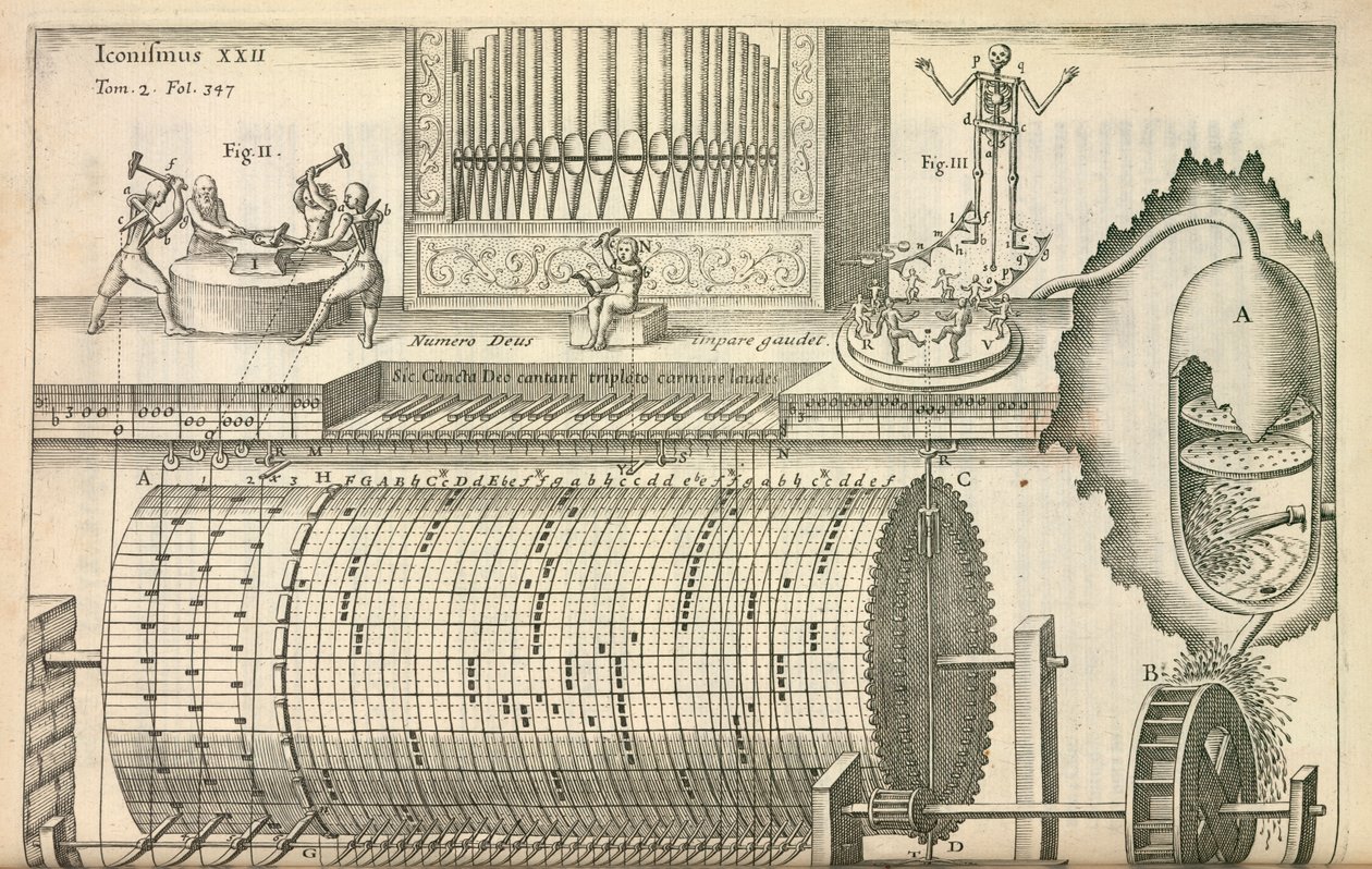Bir organ by Italian School
