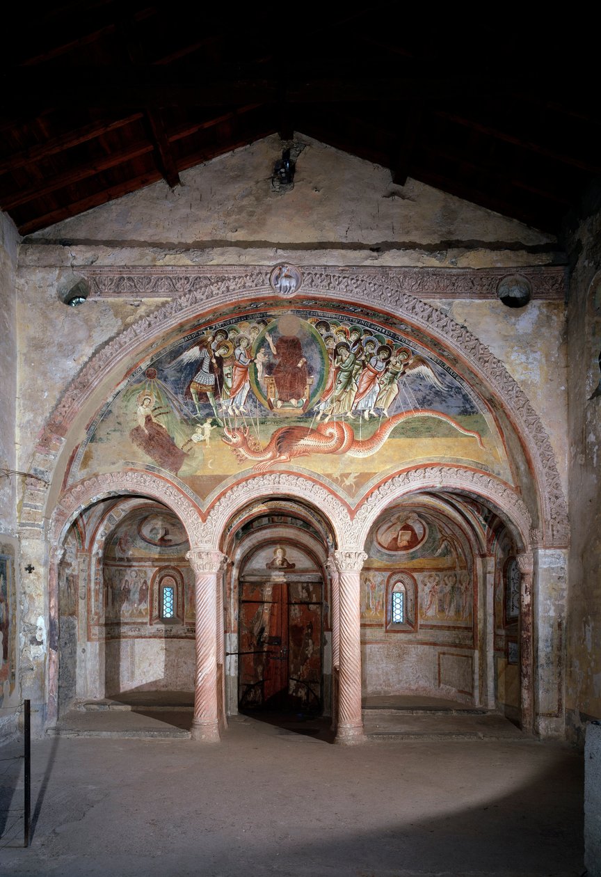 Kıyamet - fresk by Italian School