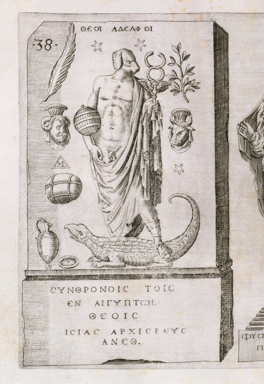Köpek başlı Apollon, 1589 by Italian School
