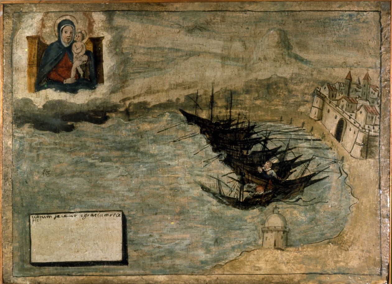Tekneler kıyıda başarısız olabilir. Napoli Madonna dell