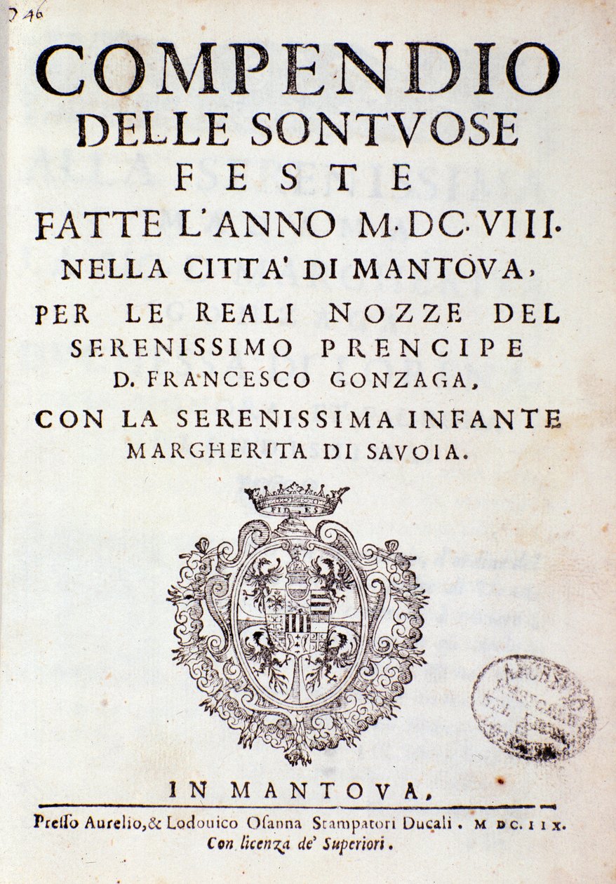 Gonzaga prensi tarafından Mantua