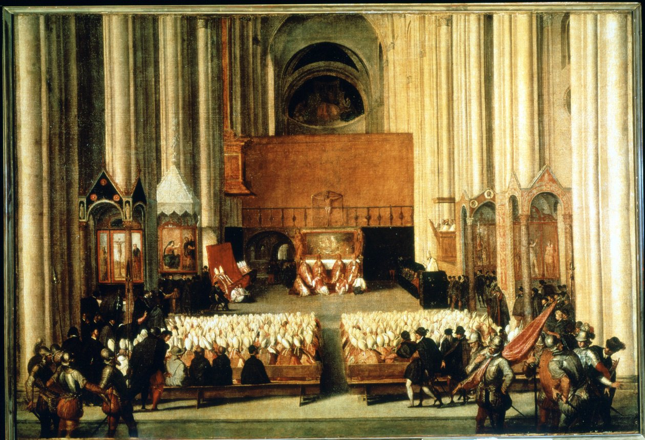 Trent Konseyi (1545 - 1563). italyanca okul by Italian School
