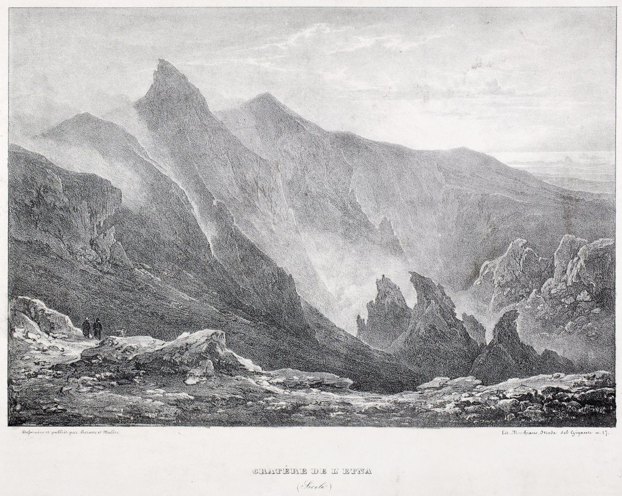 Etna Krateri by Italian School