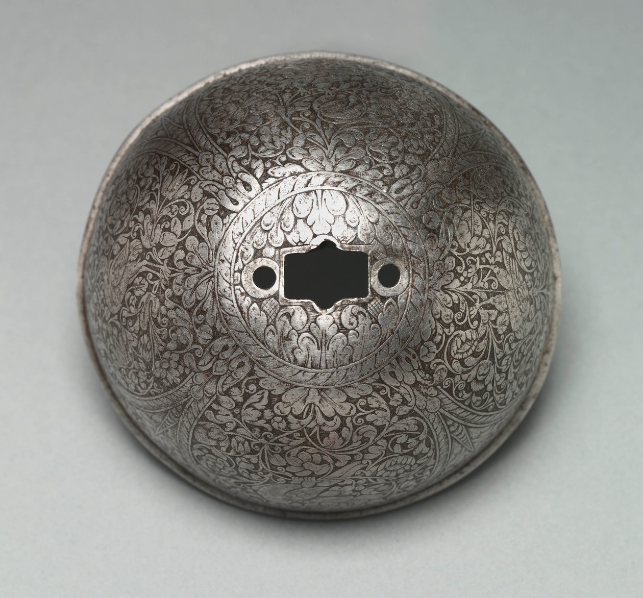 Bir meç kabzasından fincan, c.1650-75 (çelik) by Italian School