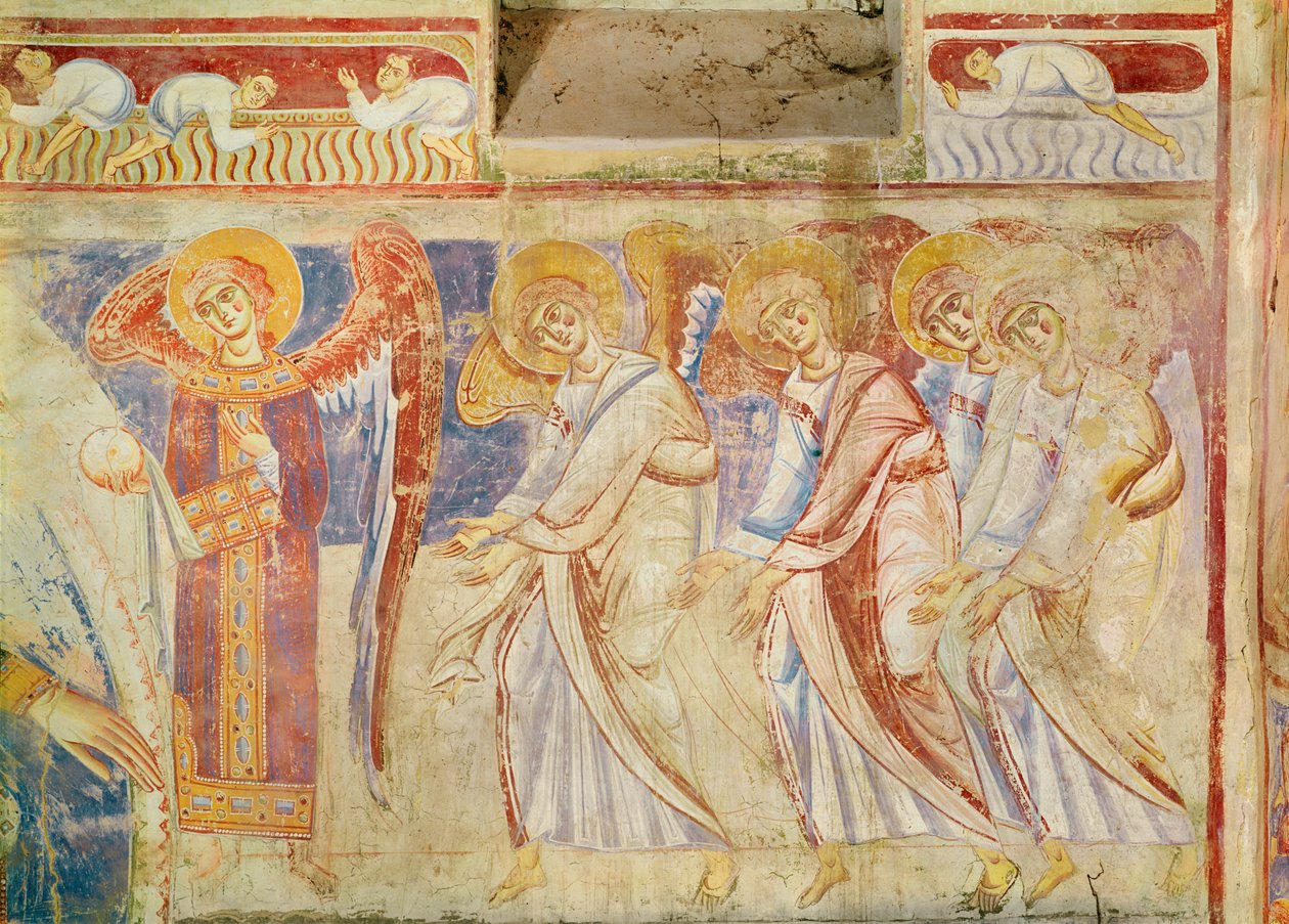 Son Yargının Detayı, c.1075-1100 by Italian School