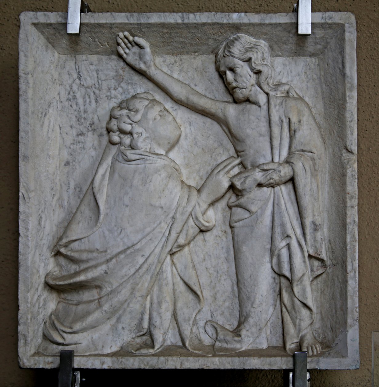 Şüpheci Aziz Thomas (mermer) by Italian School