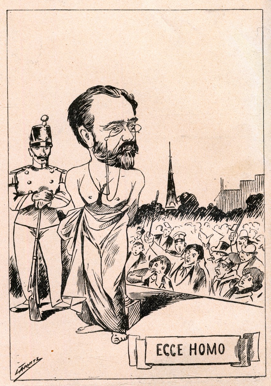 Dreyfus vakası - Emile Zola - Ecce Homo - 1897 yıl sonra Un nouveau christ - 1898