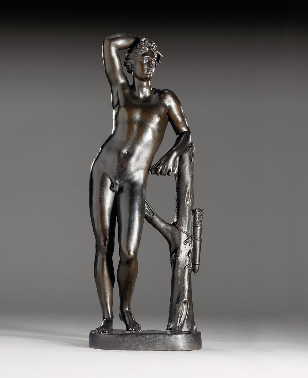 Apollon figürü, antik dönemden sonra, c.1722 by Italian School