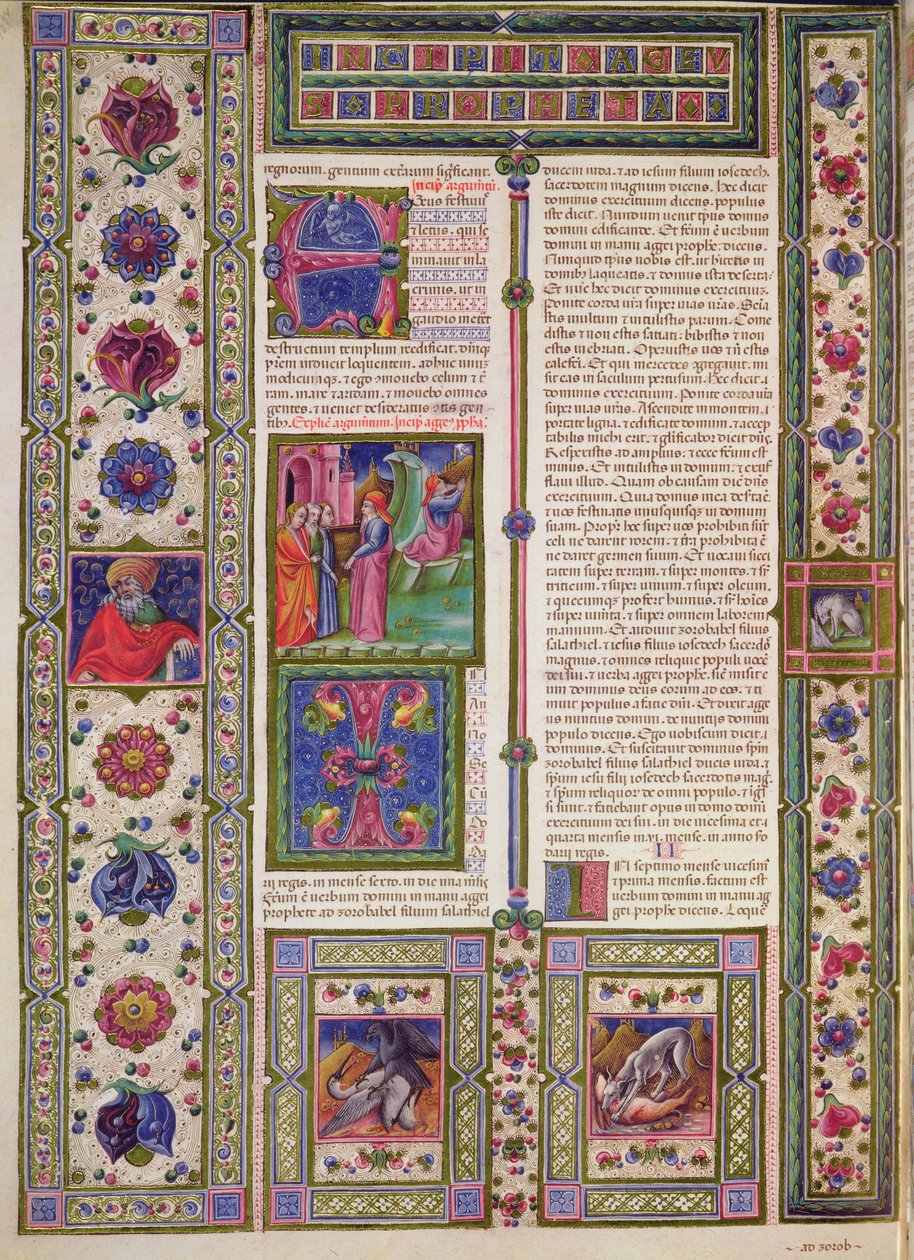 Fol.103v Peygamber Haggai
