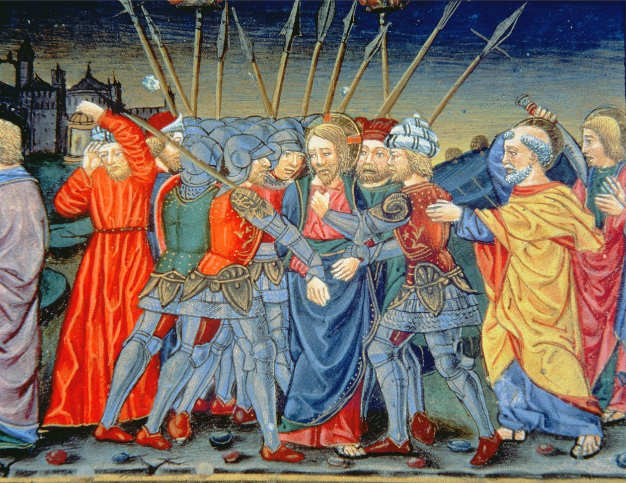 Fol.105v Simon Peter, Mesih
