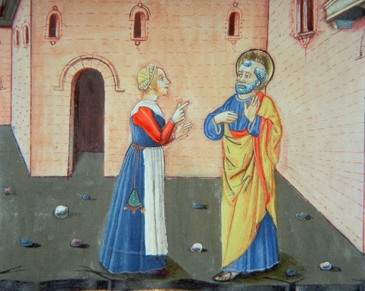 Fol.107v Peter, Mesih