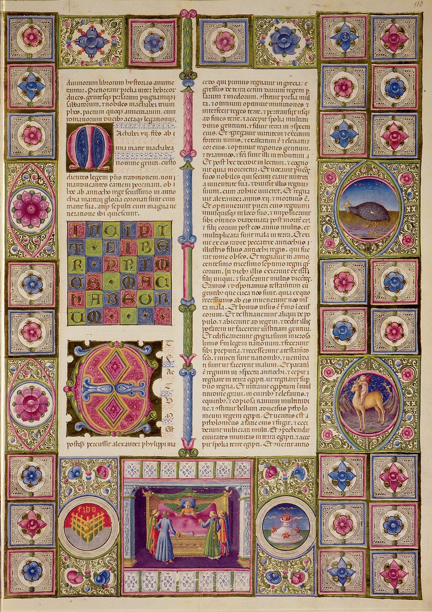 Fol.110r Borso d