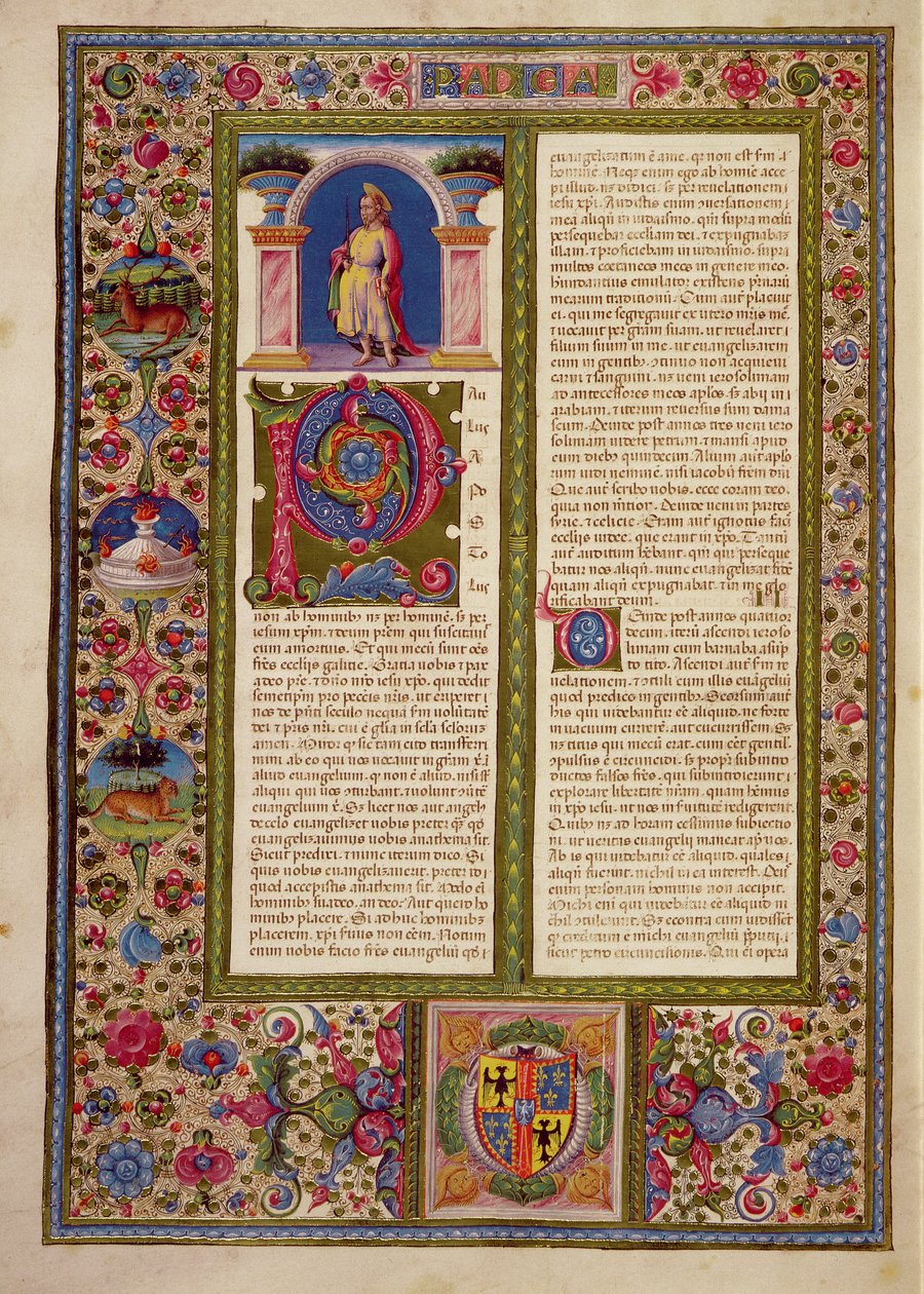 Fol.195v St. Paul