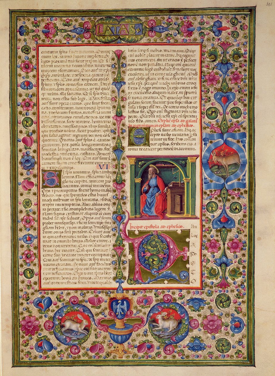 Fol.201r St. Paul