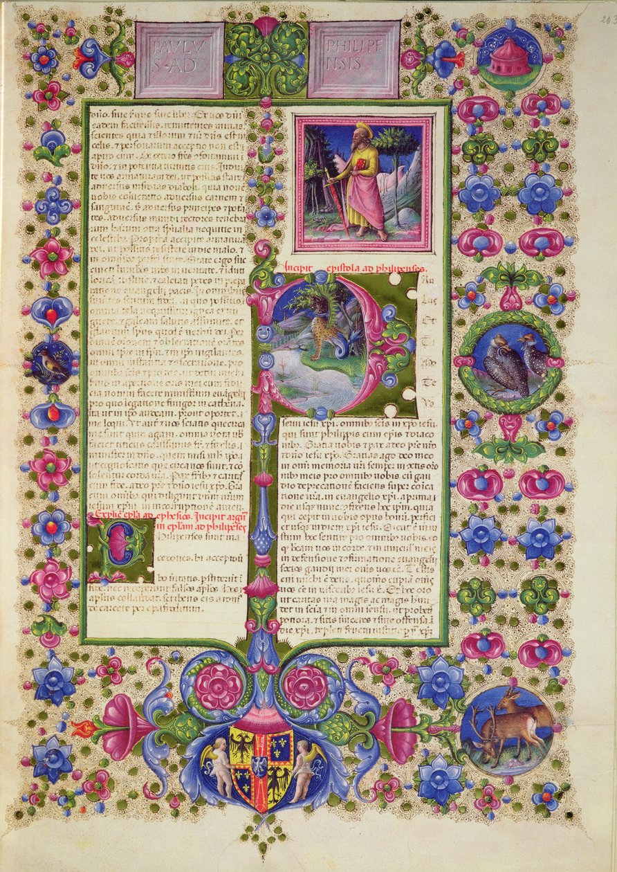 Fol.203r St. Paul