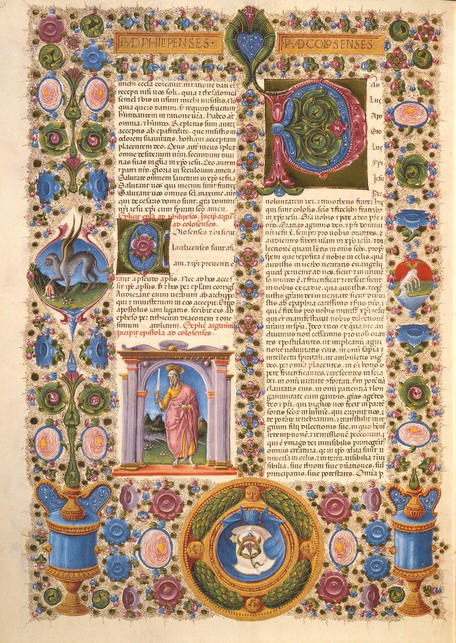 Fol.204v St. Paul