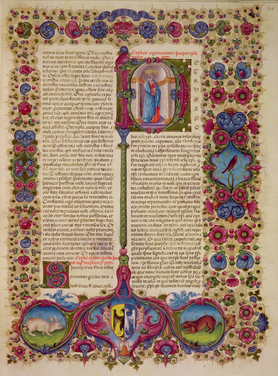 Fol.231r Aziz Petrus