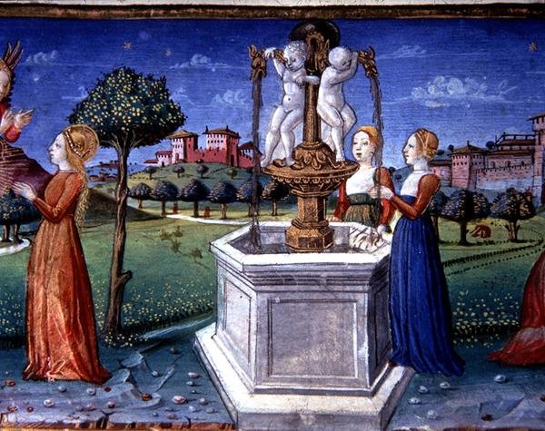 Fol.34v Başmelek Raphael Meryem