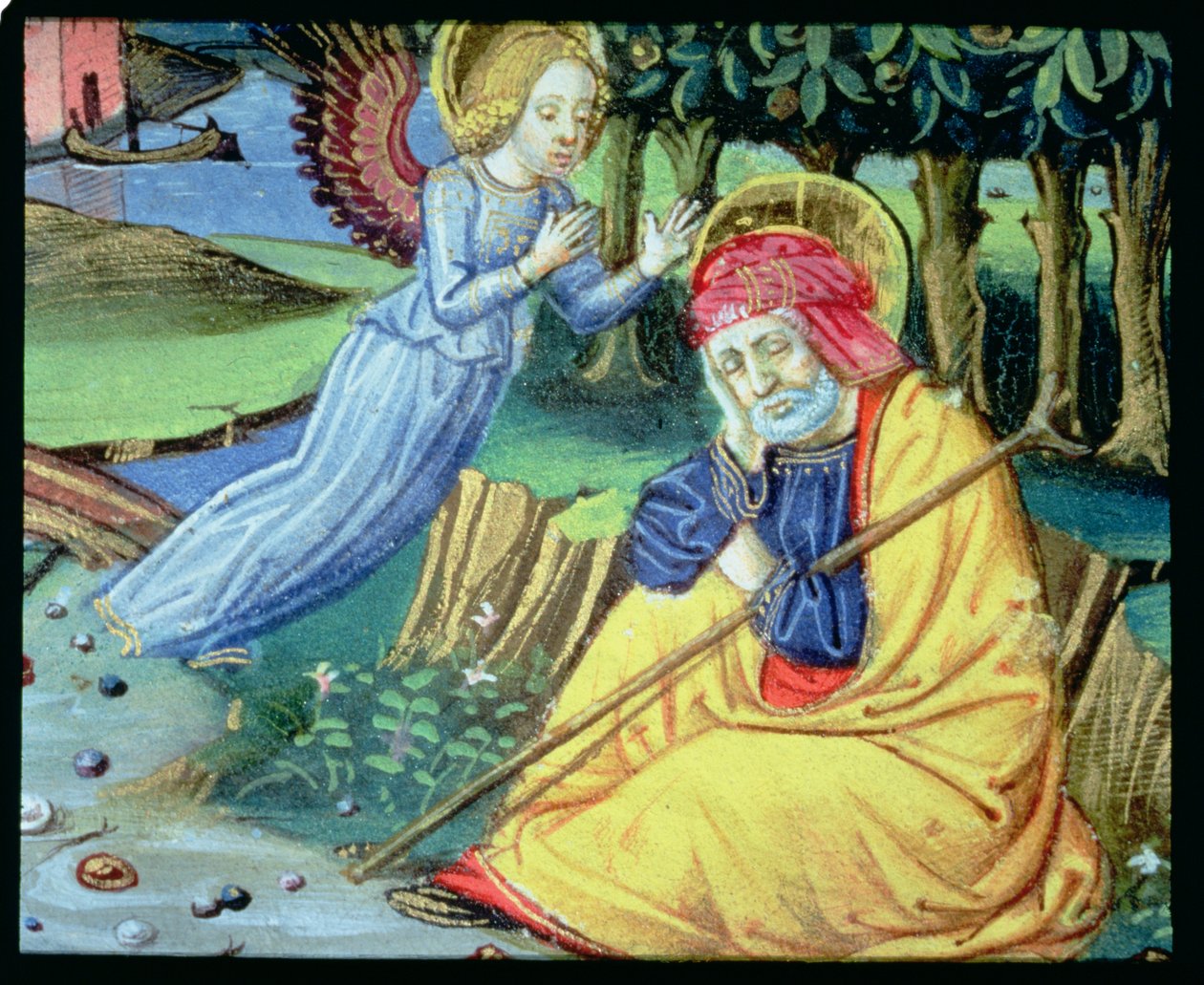 Fol.37v Bir melek, Yusuf