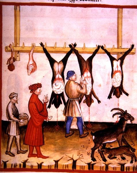 Fol.73r Kasap: Geyik ve Keçi, 