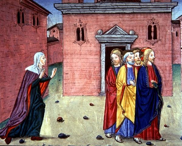 Fol.86v İsa bir kadınla tanışır ve 