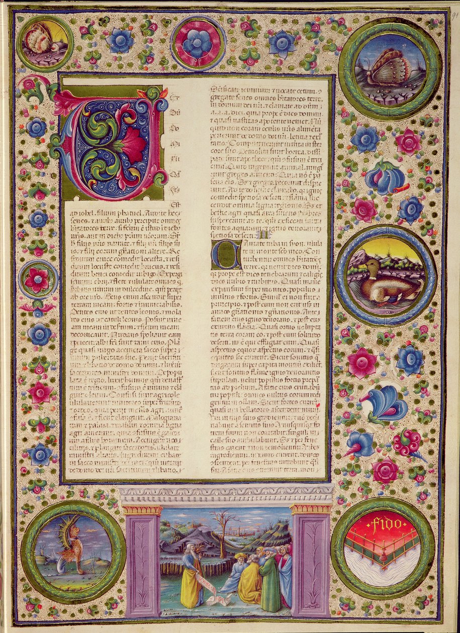 Fol.91r Joel Peygamber Kitabı (Kudüs