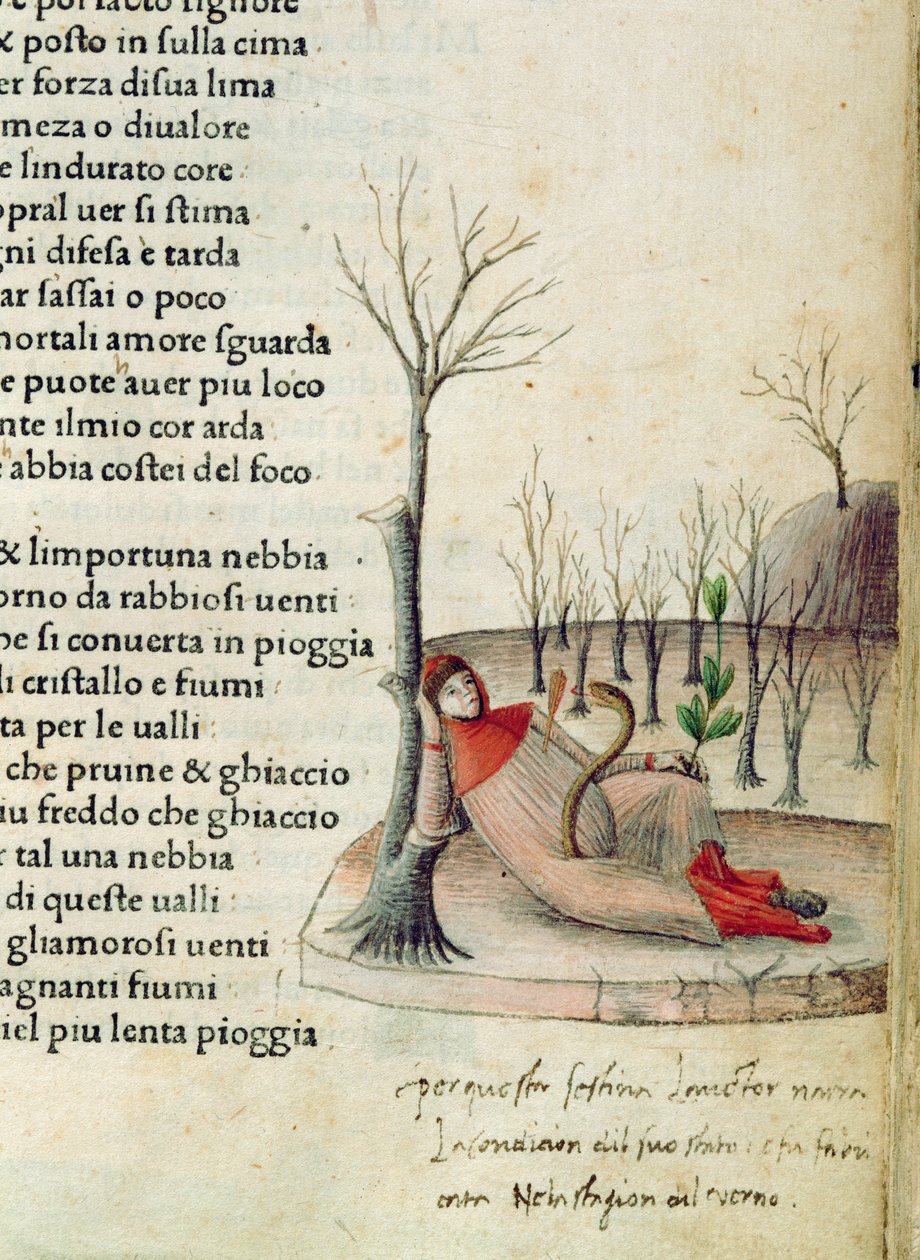 fol. 52r, Petrarch