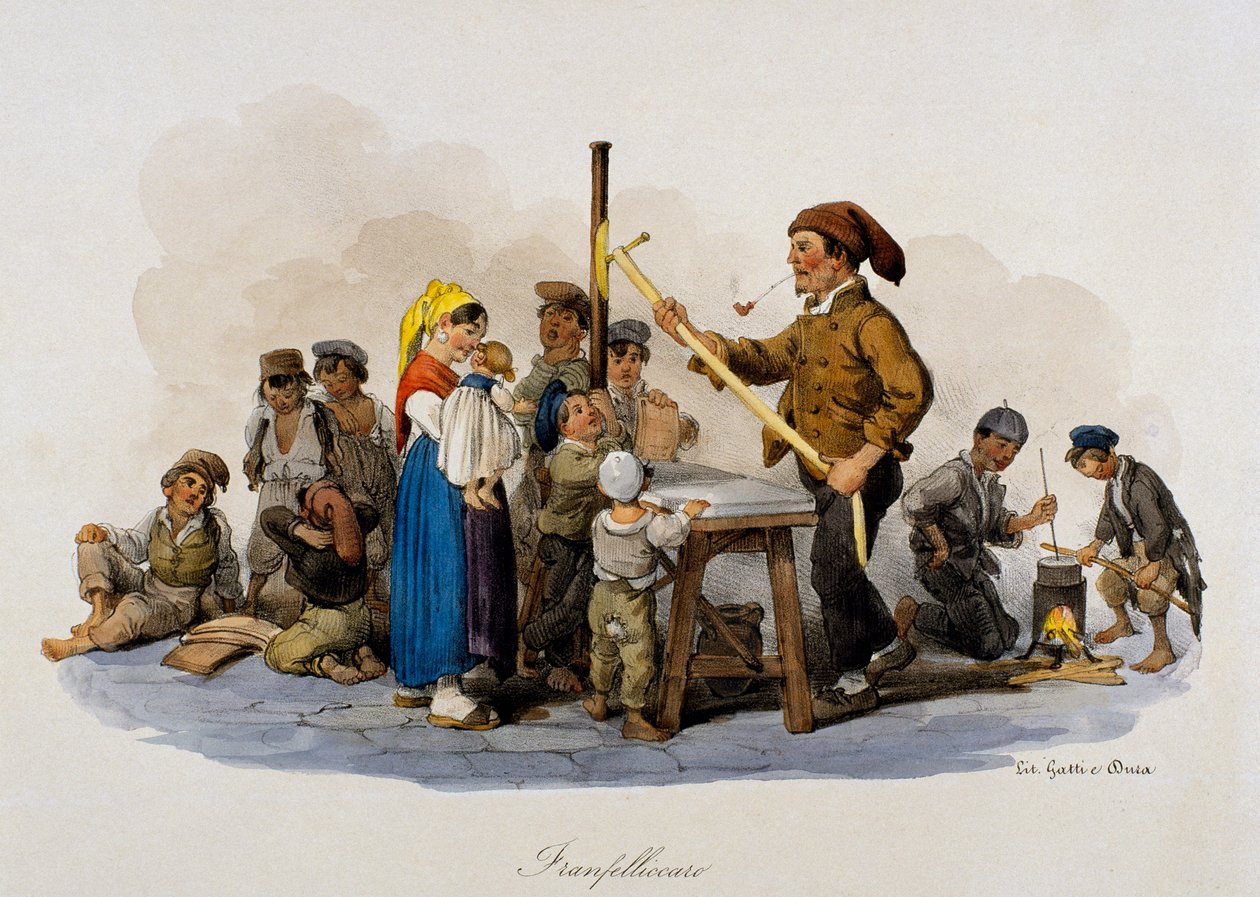 Franfellicaro (sert şekerleme üreticisi ve satıcısı), İtalya by Italian School
