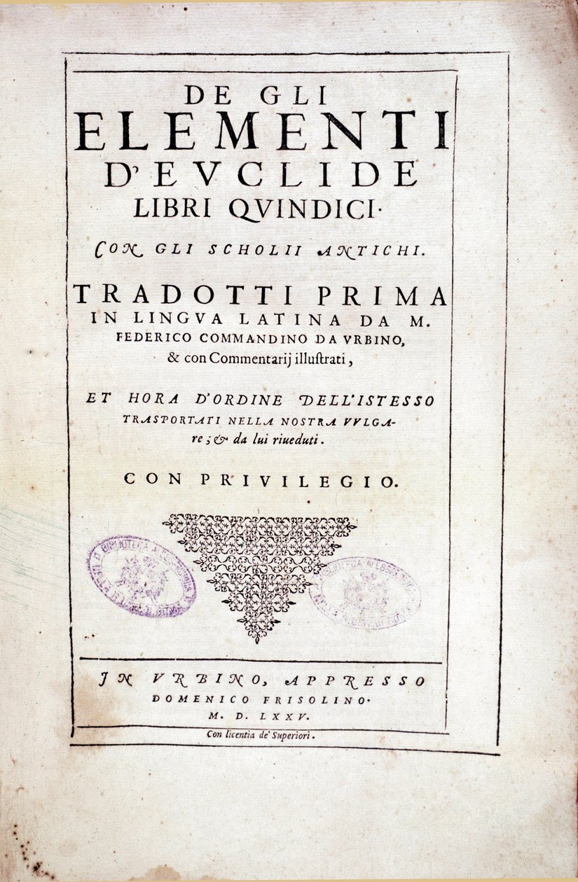 Yunan matematikçi Euclid