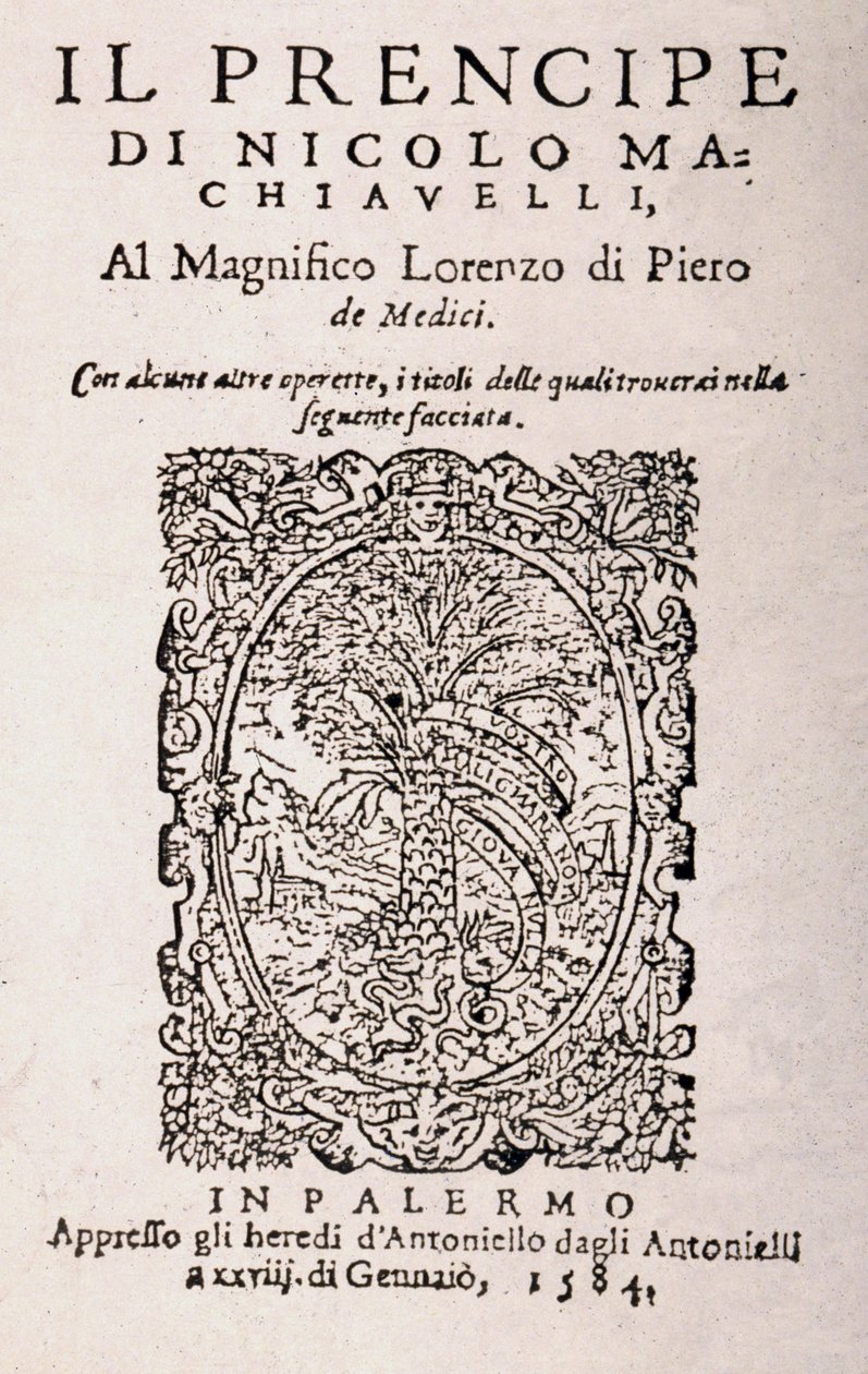 Niccolo Machiavelli (lito) tarafından 