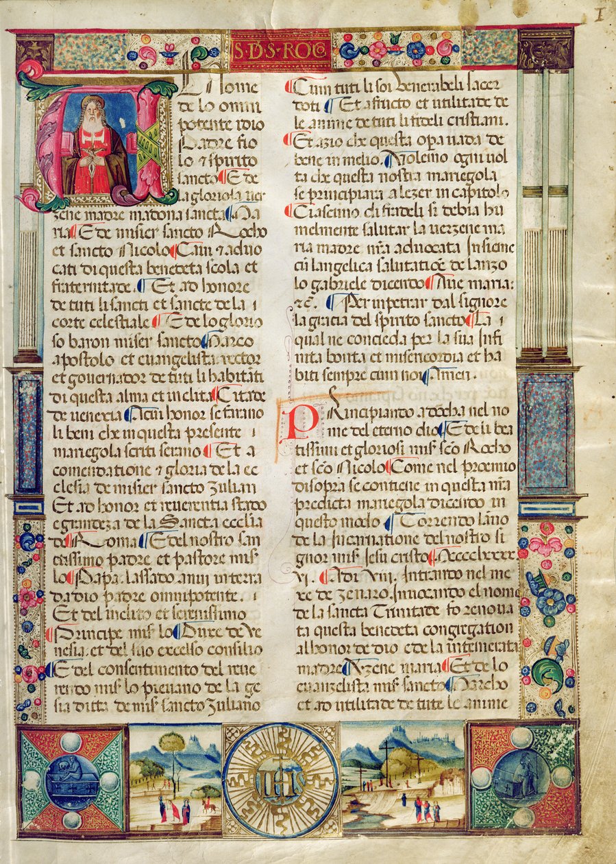 Frontispiece, St. Rocco ve St. Nicholas