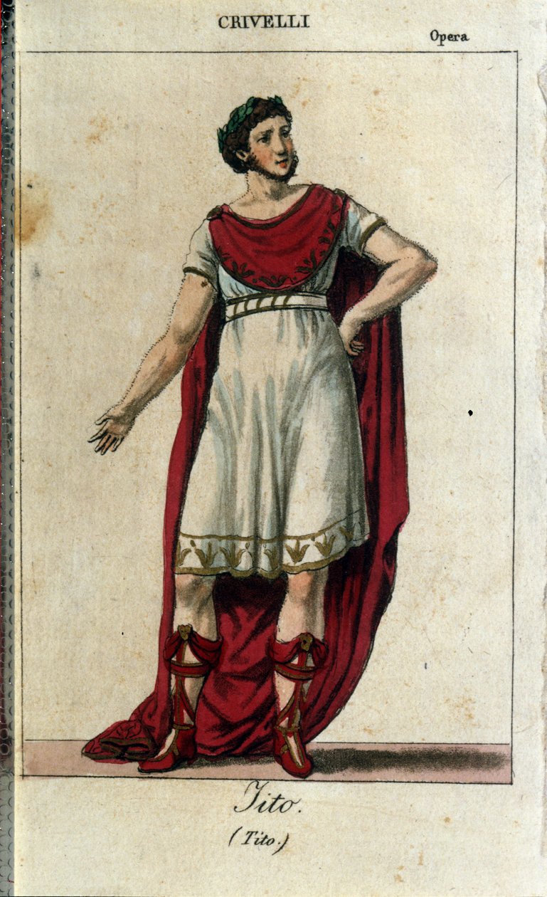 Gaetano Crivelli (1768-1836), Wolfgang Amadeus Mozart