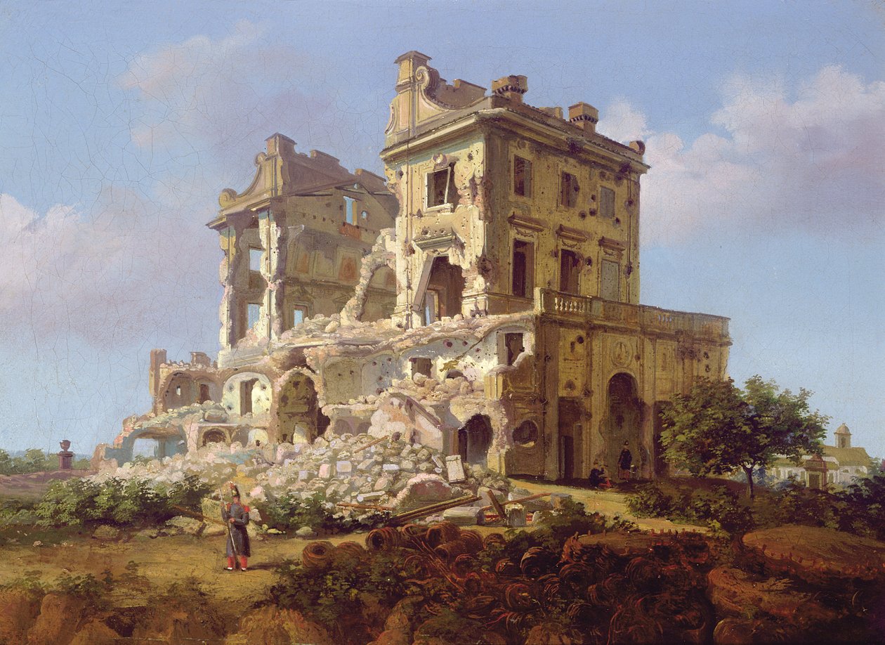 Garibaldis Villası, İtalya by Italian School