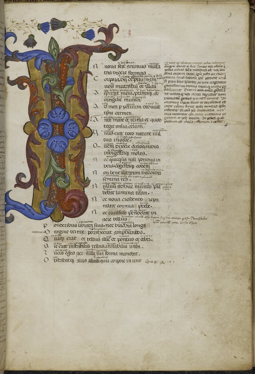 Harley 2769, f.3 Ovid