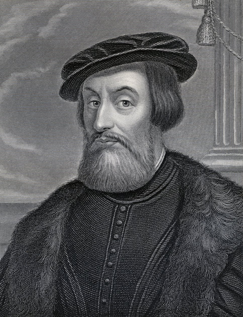 William Holl tarafından kazınmış Hernan Cortes, 1830