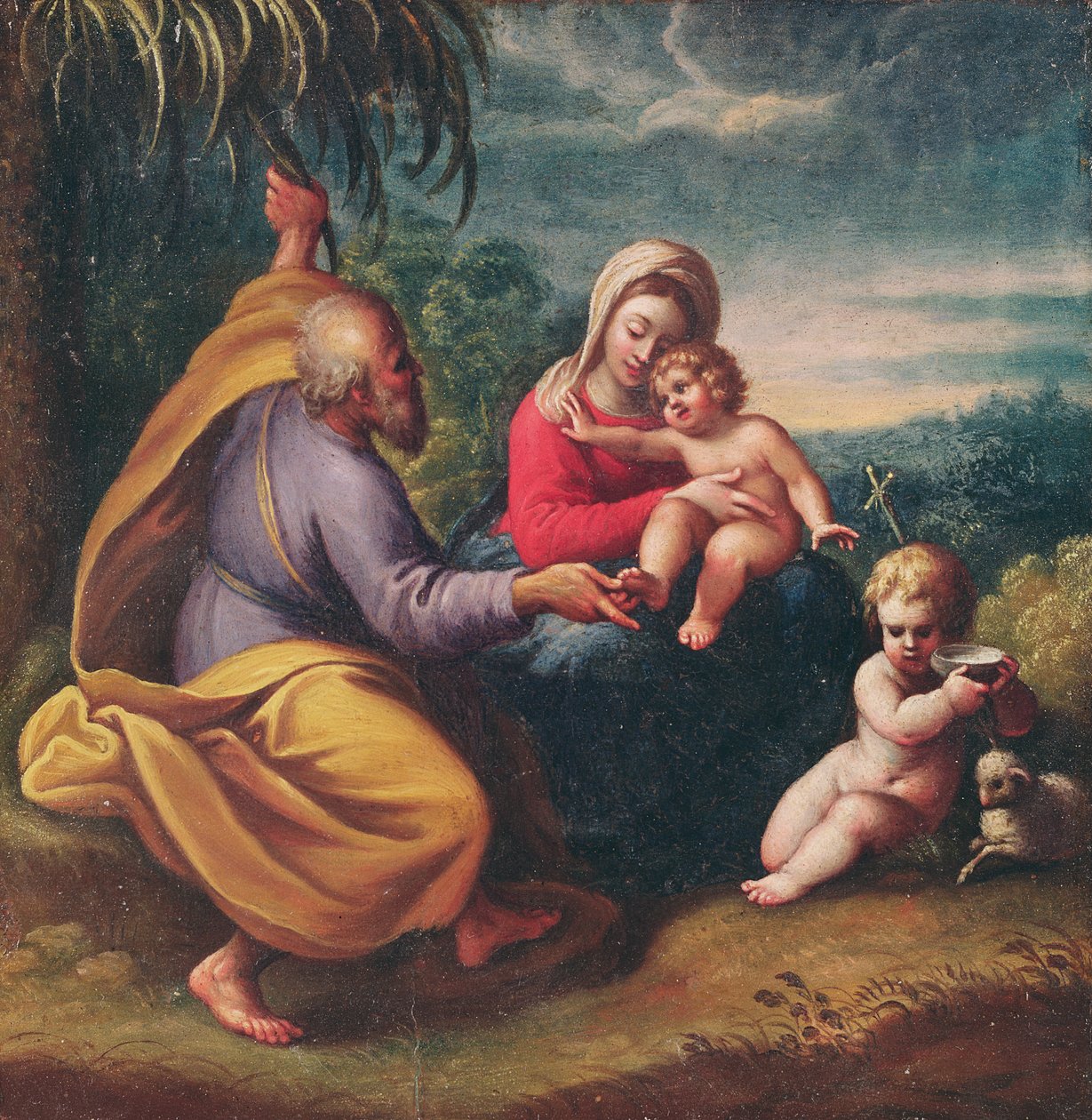 Kutsal Aile, Parma, 16. yüzyılın 2. yarısı by Italian School