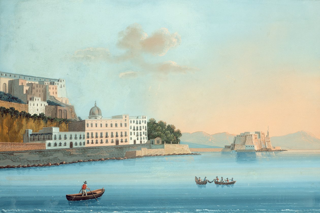 Il Chiatamone (panelde guaj) (ayrıca bkz. 20793, 207964, 207966) by Italian School