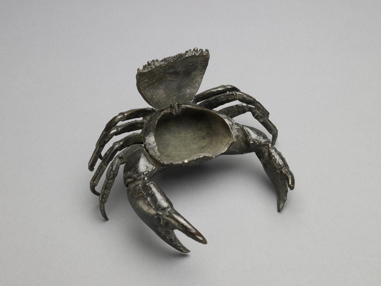 Yengeç şeklinde hokka, c. 1560 (bronz) by Italian School